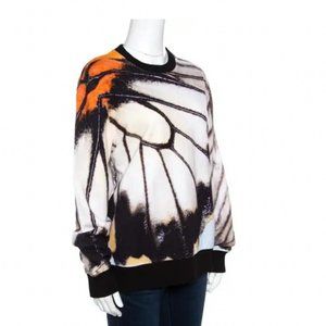 Givenchy Multicolor Butterfly Wing Cotton Terry long sleeve Sweatshirt womens XS